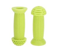 TUCKBOLD Child Bike Handlebar Grips Covers 100mm Long Soft | Children Bicycle End Grips Protector Green 1 Pair