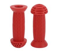 TUCKBOLD Child Bike Handlebar Grips Covers 100mm Long Soft | Children Bicycle End Grips Protector Red 1 Pair