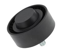 TUCKBOLD Drive Belt Idler Pulley for BMW X2 2017-2023 Serpentine Tensioner Pulley Idler with Bolt Washer No.11287649371/11288477707 Plastic Black 1 Pcs