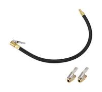 TUCKBOLD for Car Tire Inflator Extension Tube 0.305inx32TPI Durable Air Pump Extend Hose Adapter Tire Valve Black 1 Set 15.75inch 12.6mm OD Undeflatable