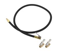 TUCKBOLD for Car Tire Inflator Extension Tube 0.305inx32TPI Durable Air Pump Extend Hose Adapter Tire Valve Black 1 Set 35.43inch 12.6mm OD Undeflatable