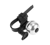 TUCKBOLD Mountain Bike Road Bike Bicycle Trigger Bell Retro Crisp Ringing Quick Release Design Adjustable Cycling Handlebar Bell Silver Tone for Adults