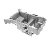 TUCKBOLD No.2740108815 Engine Oil Pan Oil Pan Sump Transmission Oil Pan for Mercedes-Benz C300 W205/C205/A205 2016-2017 2.0L for AWD Aluminum Alloy Silver Tone