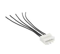 TUCKBOLD Rear Light Wiring Harness Plug for Fiat Panda Mk3 169 Durable | Rear Tail Light Cable Socket Connector Black, White 1 Pcs