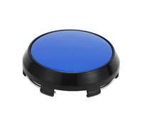 TUCKBOLD Wheel Center Caps Hub Caps Rim Center Caps Wheel Caps Hubcap Black 1 Pc OD: 68mm/2.68" Plastic for Toyota Corolla for Honda Fit with Blue Sticker