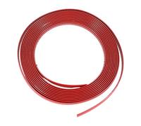 TUCKBOLD Window Trim Strip Kit Exterior Car Bumper Door Body Self Adhesive Scratch-Proof Decorative Sticker Red 1 Pcs 1/4" 6mm Width 16Ft 500cm Length