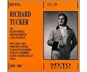 Tucker, Richard - Recital 1950-62
