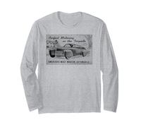 Tucker Torpedo 1940s American Concept Car Design Vintage Ad Long Sleeve T-Shirt