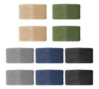 Tucnoeu 10Pcs Nylon Belt Keepers,Elastic Belt Loop,Black Backpack Strap Keeper for Securing Belts,Backpacks,Slings (Black + Army Green + Khaki + Gray + Navy)