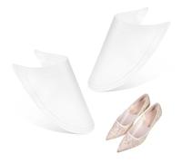 Tucnoeu 20pcs Clear Shoe Tree For Unisex, Plastic Shoe Trees To Keep Shape, Shoe Shaper for Sports Shoes Leater, Crease Protector Adjustable Boot Shaper Holder