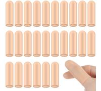 Tucnoeu 26pcs Skin Silicone Finger Protectors,Small Fingers Covers, for Trigger Finger, Cracked Skin, Hangnails,Blisters & Pain Relief
