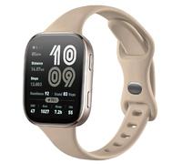 TUCOMO 22mm Slim Silicone Watch Bands Compatible with Amazfit Bip 6/Bip 5, Thin Soft Narrow Sport Wristband Straps for Amazfit GTR 4/ GTR 3/3 Pro/GTR 2/ 2e/GTR 47mm/Balance 2/Cheetah Women
