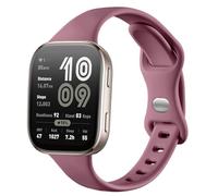 TUCOMO 22mm Slim Silicone Watch Bands Compatible with Amazfit Bip 6/Bip 5, Thin Soft Narrow Sport Wristband Straps for Amazfit GTR 4/ GTR 3/3 Pro/GTR 2/ 2e/GTR 47mm/Balance 2/Cheetah Women