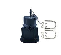 Tucool Racing 3L Portable Fuel Drum Canister Gasoline Container Reserve Plastic Petrol Tank Diesel Storage Can Fit for Motorcycle SUV ATV Cars Boat Offroad (Only Bracket)