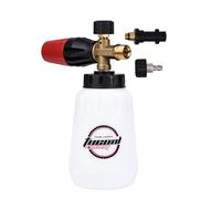 Tucool Racing Adjustable Foam Cannon 1/4 inch Quick Connector, Snow Foam Lance for Karcher K2/K3/K4/K5/K6/K7, Car Wash Foam Sprayer for Karcher K1700 K1800 K1900 (White)