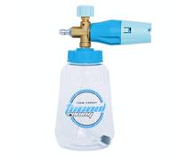 Tucool Racing Adjustable Foam Cannon 1/4 inch Quick Connector, Snow Foam Lance for Karcher K2/K3/K4/K5/K6/K7, Car Wash Foam Sprayer for Karcher K1700 K1800 K1900 (Transparent)