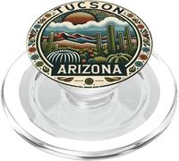 Tucson Arizona Cacti Desert Southwestern Landscape PopSockets PopGrip for MagSafe