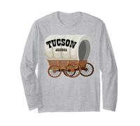Tucson Arizona Covered Wagon for Men Women. Long Sleeve T-Shirt