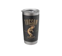 Tucson Arizona Dancing Kokopelli Design Stainless Steel Insulated Tumbler