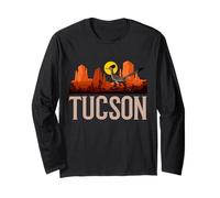 Tucson Arizona Roadrunner Bird Desert Vibes Long Sleeve T-Shirt