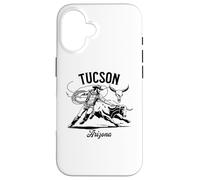 Tucson Arizona Rodeo Bull Rider Steer Wrangler Cowboy Case for iPhone 16
