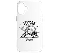Tucson Arizona Rodeo Bull Rider Steer Wrangler Cowboy Case for iPhone 16 Plus