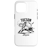 Tucson Arizona Rodeo Bull Rider Steer Wrangler Cowboy Case for iPhone 16 Pro Max