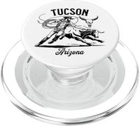 Tucson Arizona Rodeo Bull Rider Steer Wrangler Cowboy PopSockets PopGrip for MagSafe