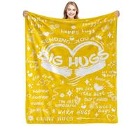 TUCVHOX Big Hug Blanket, 50"x40" - Get Well Soon Gifts for Women After Surgery, Recovery Gifts for Women, Feel Better Thinking of You Gift for Woman, Get Well Soon Blanket