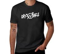 TUCVNDAT I Love Days N Daze T-Shirt t-Shirts Man Custom t Shirt Sublime t Shirt Men Clothes Black L