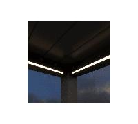 Tuda Aluminium Pergola LED Lighting Kit Size: 3m x 3m Aluminium Pergola LED Lighting Kit