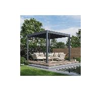 Tuda Aluminium Pergola Size: 4m x 3m Aluminium Pergola