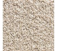 Tuda Carpets | Alps 11mm Soft Twist Pile Carpet with Hessian Action Back | Beige - 4m x 4m (13ft1" x 13ft1")