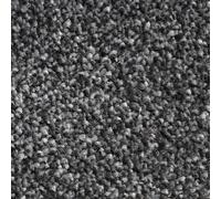 Tuda Carpets | Alps 11mm Soft Twist Pile Carpet with Hessian Action Back | Graphite Grey - 4m x 1.5m (13ft1" x 4ft11")