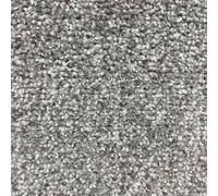 Tuda Carpets | Beaumont 8mm Soft Twist Pile Carpet with Felt Backing, 11mm Total Height | Steel (75321) - 4m x 4.5m (13ft1" x 14ft9")