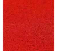 Tuda Carpets | Imperial 6.5mm Pile Budget Carpet with Felt Backing, 8.5mm Total Height | Sangria Red (15) - 4m x 4m (13ft1" x 13ft1")