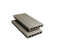 Tuda Grass Direct | 3.6m Composite Decking Boards WPC - Deep Embossed Woodgrain Effect | 9 Colours | Fixings & L-Shaped Edging Trims Included | (33 sqm | 62 Boards, Oak)