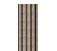 Tuda Grass Direct Acoustic Wall Slatted 3D Wood Veneer Panels Series 1-240cm x 60cm - Stone