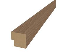 Tuda Grass Direct Acoustic Wood Wall Panel End Bar Piece Trim Series 1-240cm - Walnut