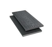 Tuda Grass Direct Composite Decking Fascia Board - Premium Co-Extrusion Woodgrain Effect - Grey Ash