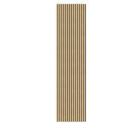 Tuda Grass Direct Luxury Acoustic Wall Slatted 3D Wood Veneer Panels Series 1-240cm x 60cm - Oak