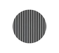 Tuda Grass Direct Velour Acoustic Wall Slatted 3D Panel Curved Slat - Dark Grey - Sample
