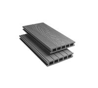 Tuda Grass Direct WPC Grey Composite Decking Sold Per SQM - 3.6m Board Length - 10 Square Metres - All Fixings & Edgings Included.