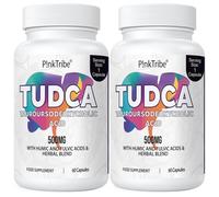 TUDCA 500mg, Tauroursodeoxycholic Acid with Humic and Fulvic Acids, Beet Root and More, Tudca Bile Salt Supplement for Liver Health, Digestion, Detox and Repair (Pack of 2)