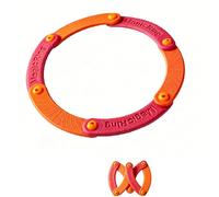 Tudegy Foldable Flying Boomerang Ring Toy,High Speed Flying Ring Toy,Wind Resistant Foldable Boomerangs,Magic Ring Boomerang for Kids,Fun Parent Child Interaction Game (E)