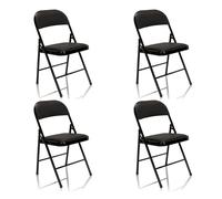 TUDELA - Folding chair Black