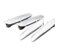 TUDEXX Car Interior Door Handles Compatible with Cadillac for Escalade 2007 2008 2009 2010 2011 2012 2013 2014 2 Pcs 4 Pcs Chrome Inside Door Handle Front Rear(4 Pcs Left Right)