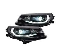 TUDEXX Main Headlights Compatible With Chevrolet For Camaro 2016 2017 2018 Headlamp Headlight Assembly Head Lights DRL Turn Signal High Low Beam Angel Eye Front Light
