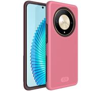 TUDIA DualShield Grip Compatible with Honor Magic 6 Lite 5G / Honor X9b Case, [MergeGrip] Military Grade Dual Layer Shockproof Slim Tough Heavy Duty Protective Phone Case (Smokey Pink)