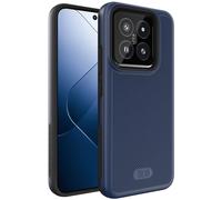 TUDIA DualShield Grip Designed for Xiaomi 14 5G Case (2024), [MergeGrip] Military Grade Dual Layer Shockproof Slim Tough Heavy Duty Protective Phone Case Cover (Indigo Blue)